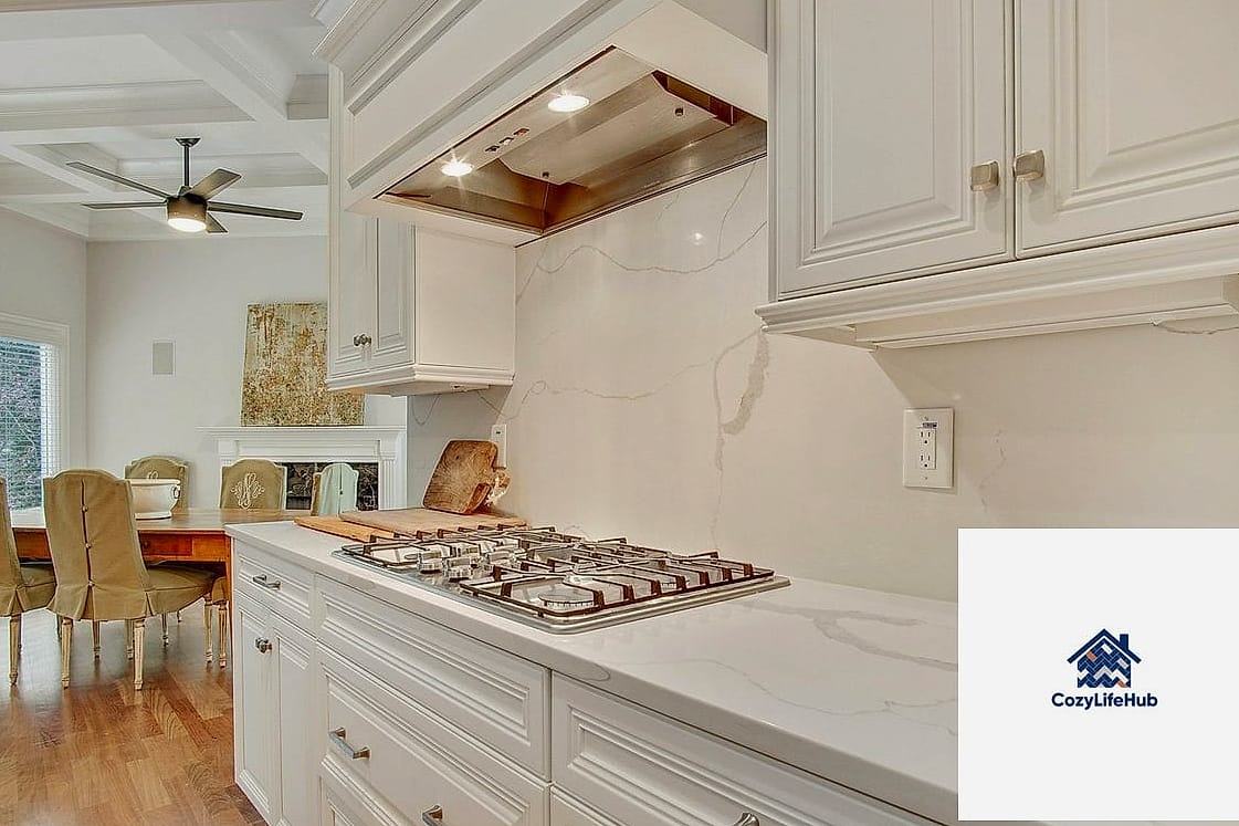 Marble Slab Backsplash