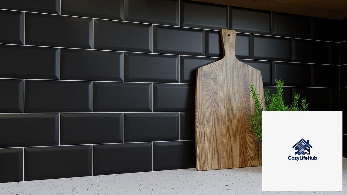 17 Subway Tile Ideas You'll Want to Save Right Now 10 Matte Black Subway Tile