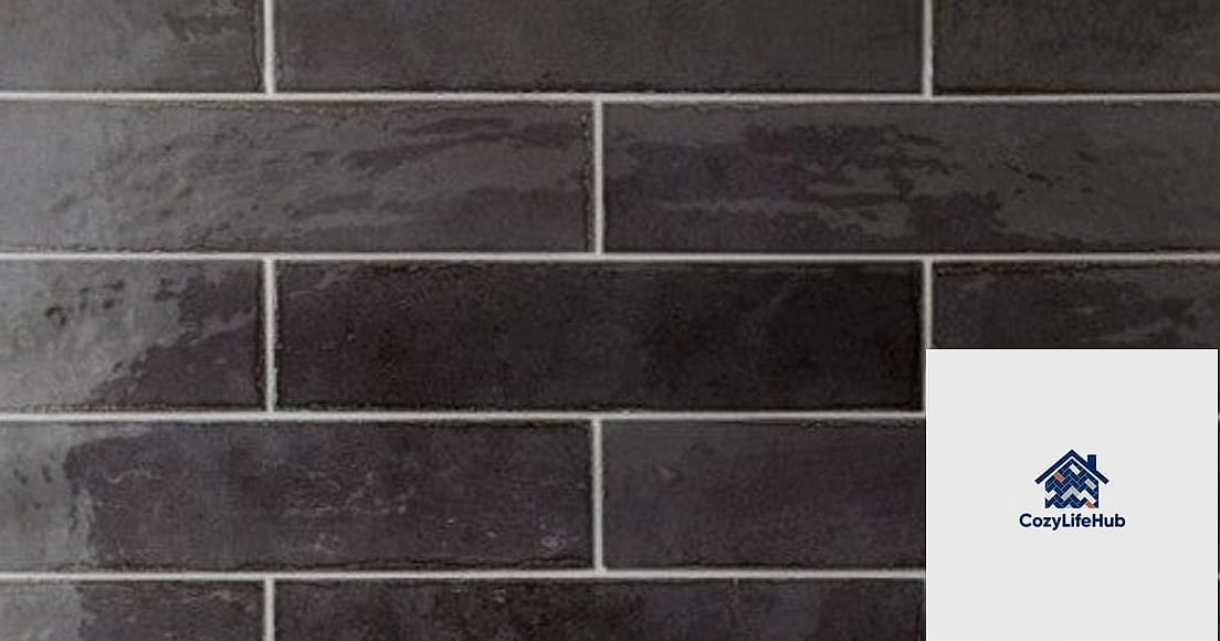 15 Glossy or Matte Subway Tile Ideas That Maximize Style and Function 8 Matte Charcoal Subway Tile with White Grout