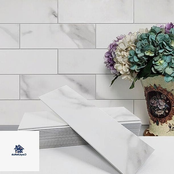 30 White Onyx Subway Backsplash Ideas From Homes We Absolutely Love 11 Matte Finish White Onyx Subway Tile