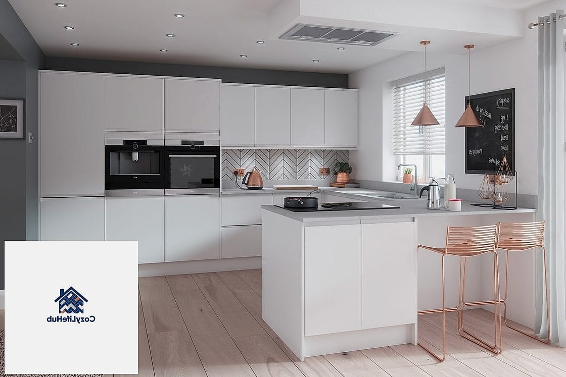 Matte White Cabinets