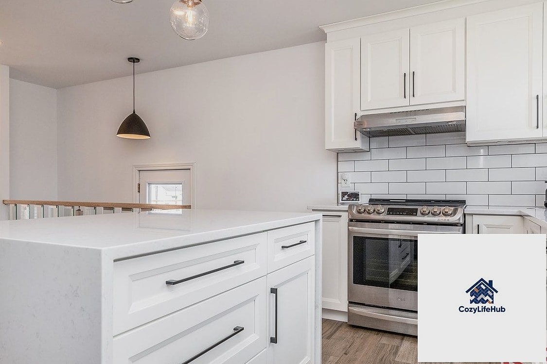 16 White Kitchen Ideas Perfect for Any Budget 15 Matte White Cabinet Finish