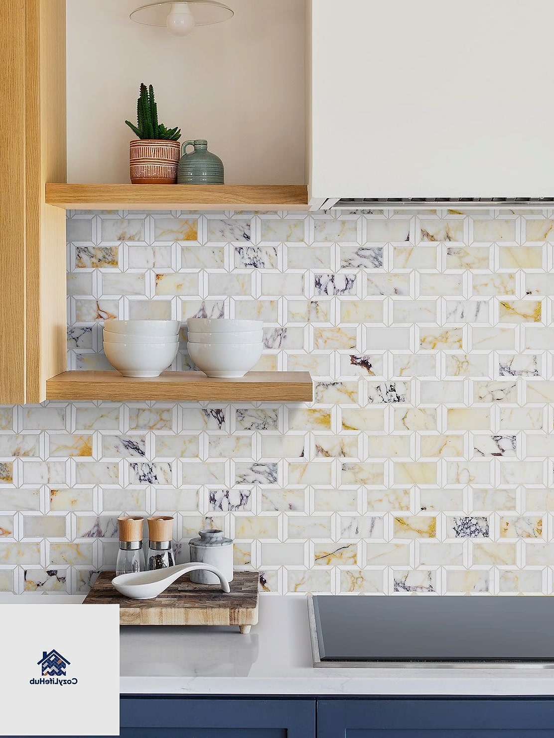 16 Subway Mosaic Tile Ideas That Are Absolutely Worth It 14 Mixed-Finish Mosaic in One Palette