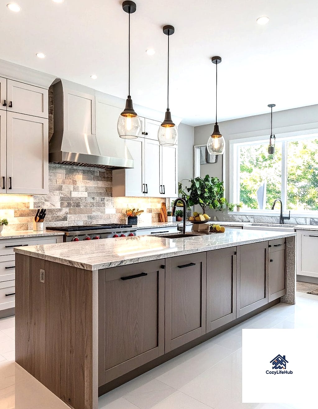 25 Backsplash for Granite Countertops Ideas That Will Change How You See Your Home 26 Mixed Metal and Tile Combination