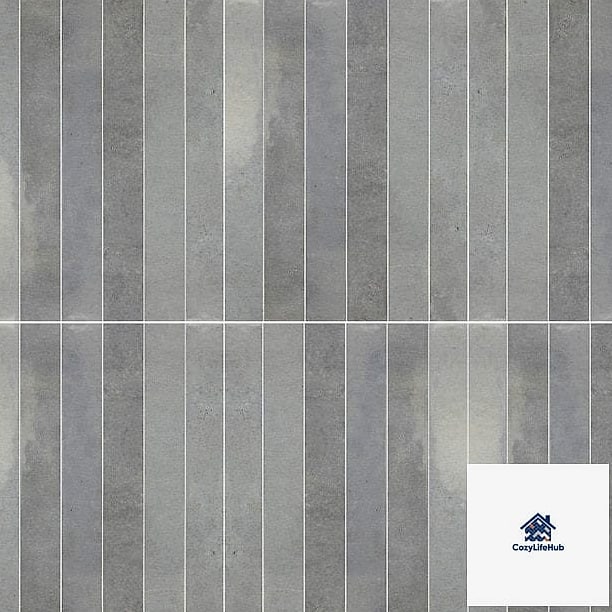 21 Vertical Subway Tile Ideas for Every Home Style and Budget 11 Moody Blue Vertical Subway Tile