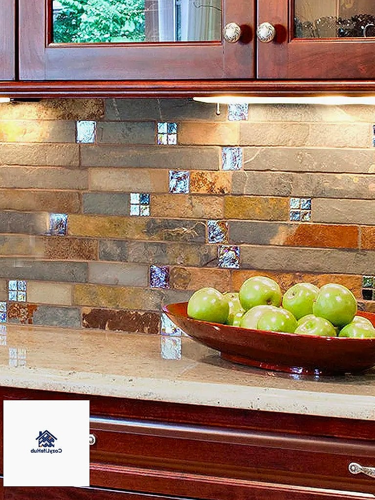Mosaic Tile in a Focal Point
