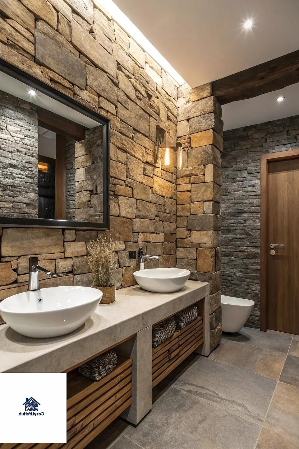 16 Modern Bathroom Ideas to Inspire Your Next Renovation 17 Natural Stone and Stone-Look Surfaces