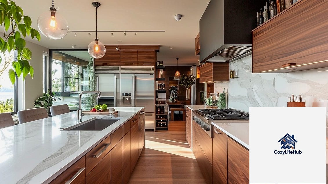 19 Modern Kitchen Ideas Worth Stealing From Interior Designers 14 Natural Stone Countertops With Movement