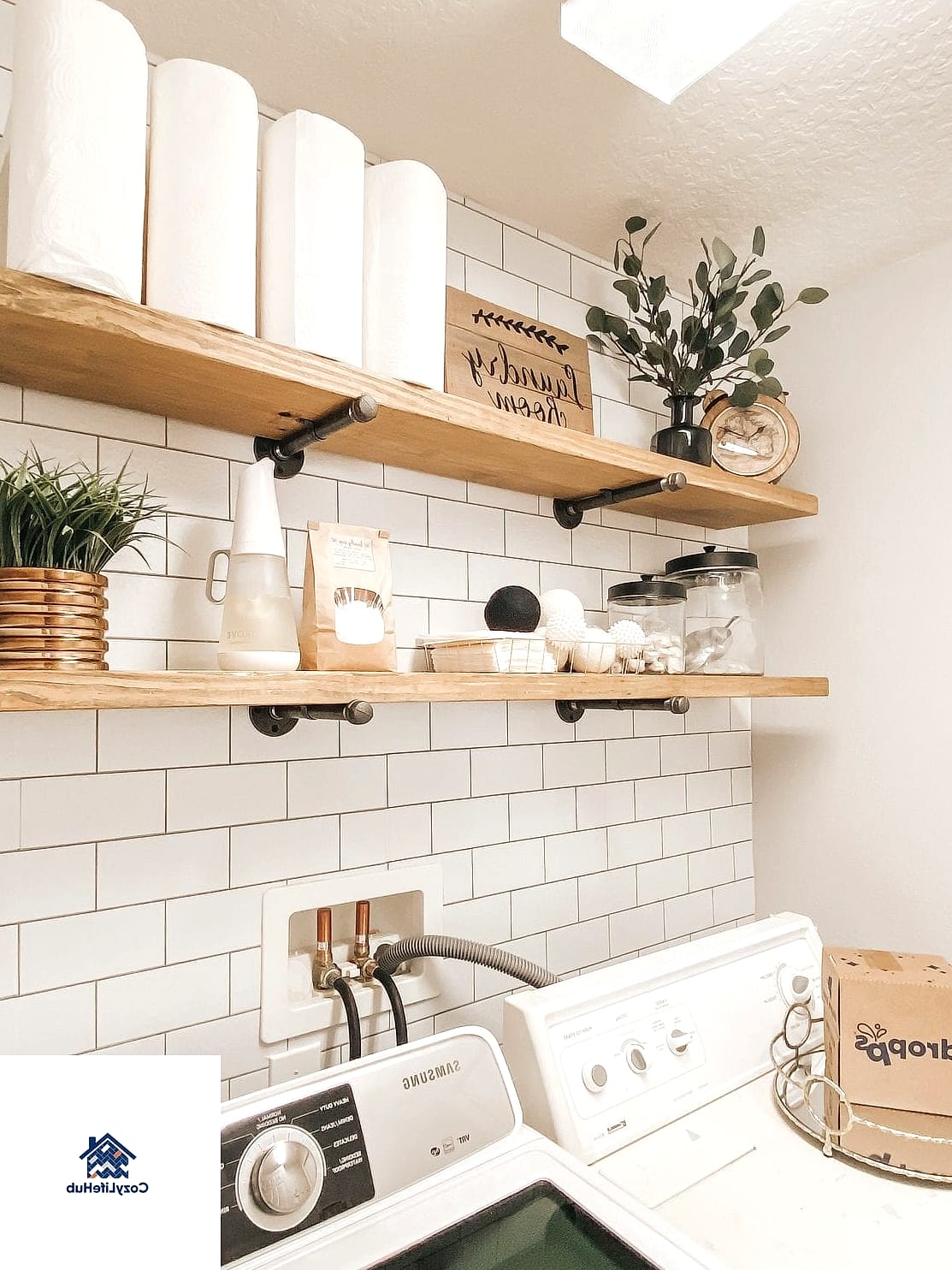 Open Shelving for Everyday Supplies