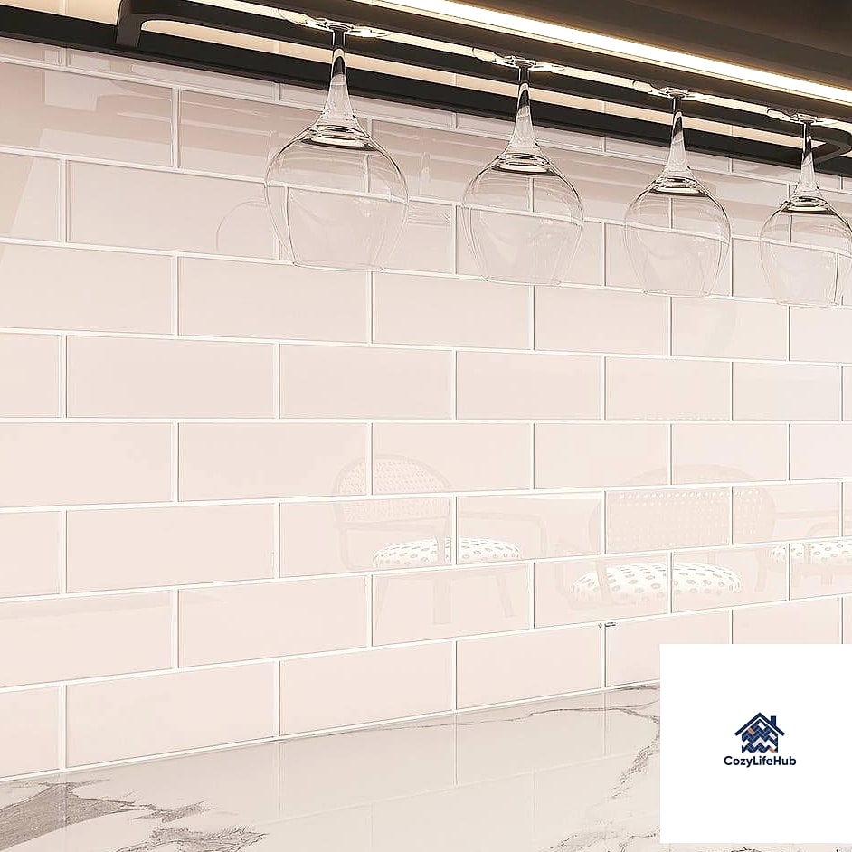 22 Glossy Subway Tile Ideas That Will Transform Your Space 13 Pale Pink Subway Tile