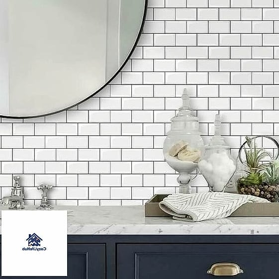 Peel-and-Stick Subway Tile for Renters