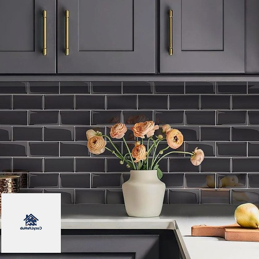 22 Glossy Subway Tile Ideas That Will Transform Your Space 15 Peel-and-Stick Glossy Subway Tile