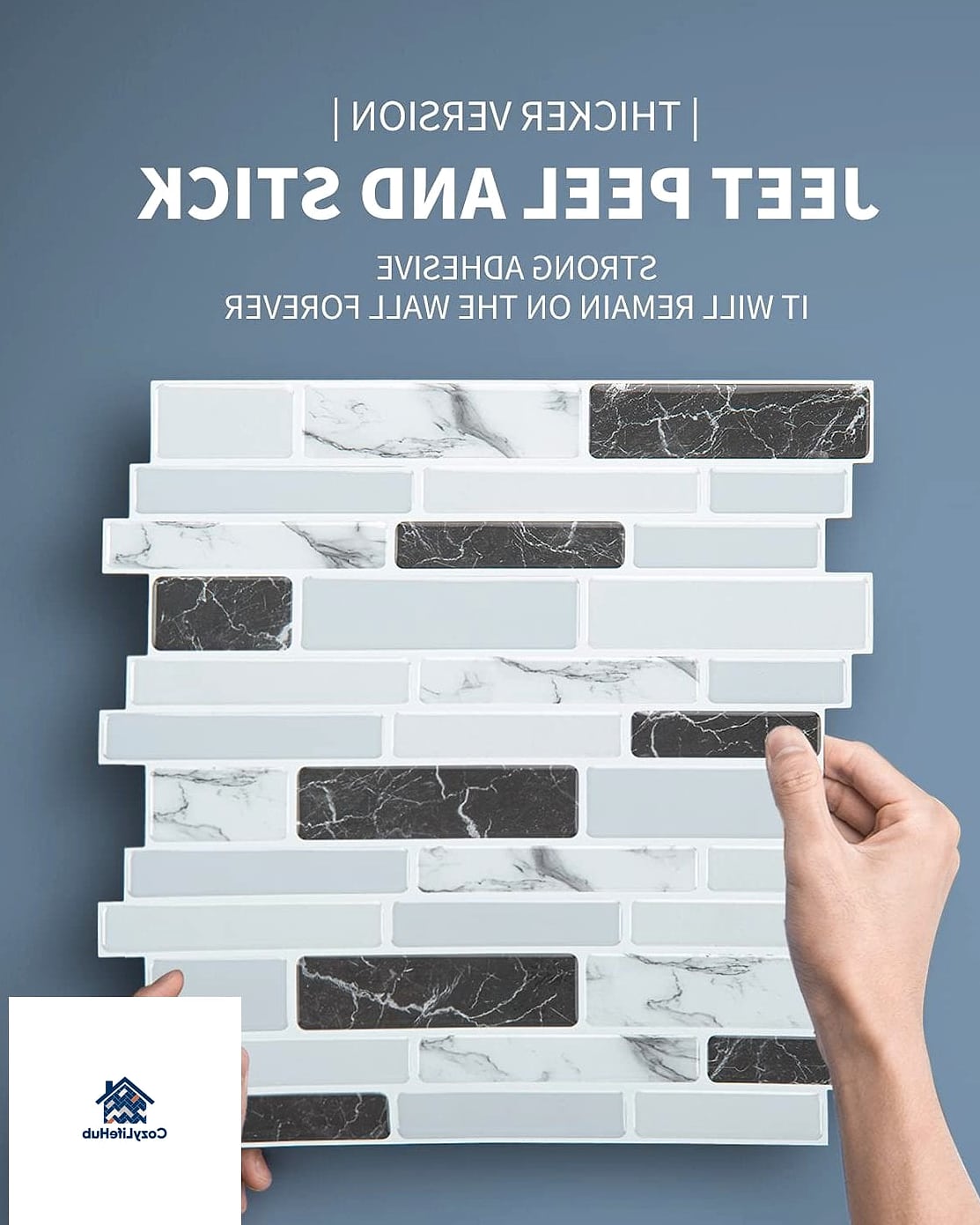 Peel-and-Stick Marble for Renters