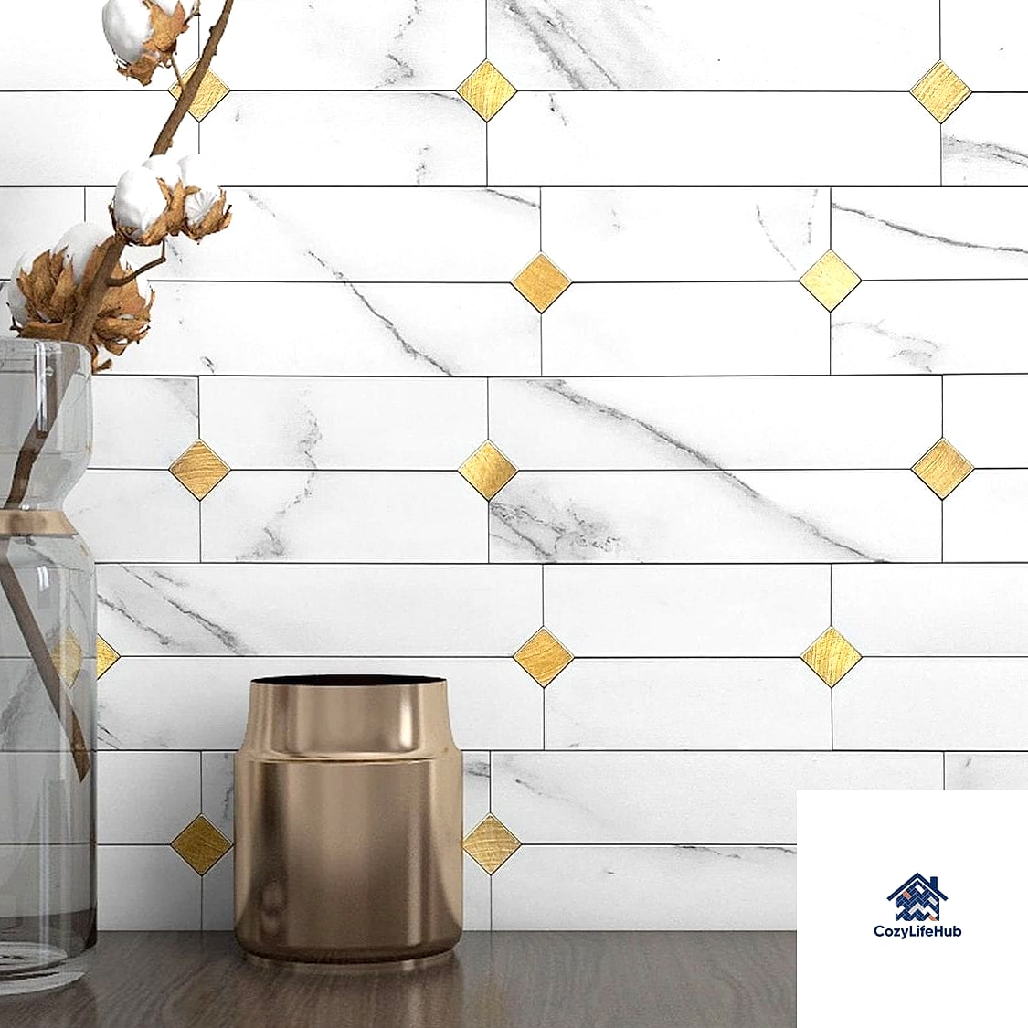 20 Matte Backsplash Ideas Worth Stealing From Interior Designers 21 Peel-and-Stick Matte Tile for Renters