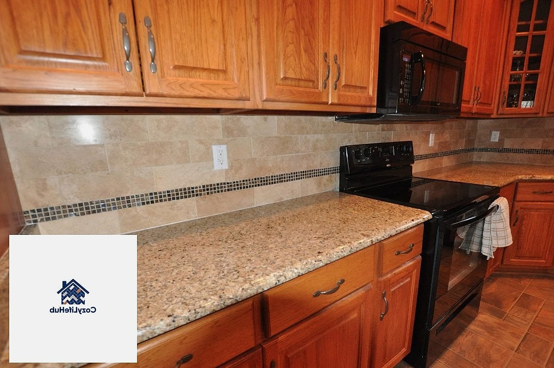 25 Backsplash for Granite Countertops Ideas That Will Change How You See Your Home 9 Porcelain Tile That Mimics Natural Stone
