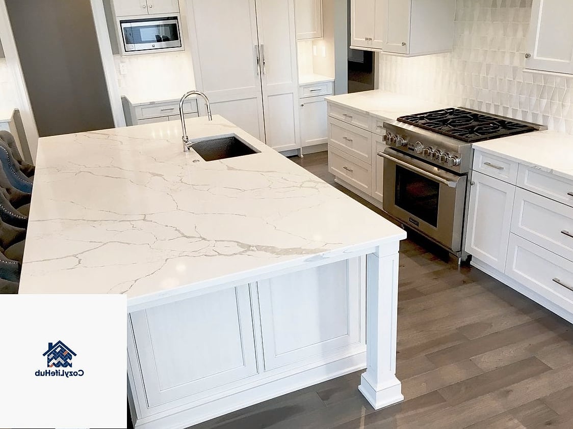 Quartz Countertops That Mimic Marble