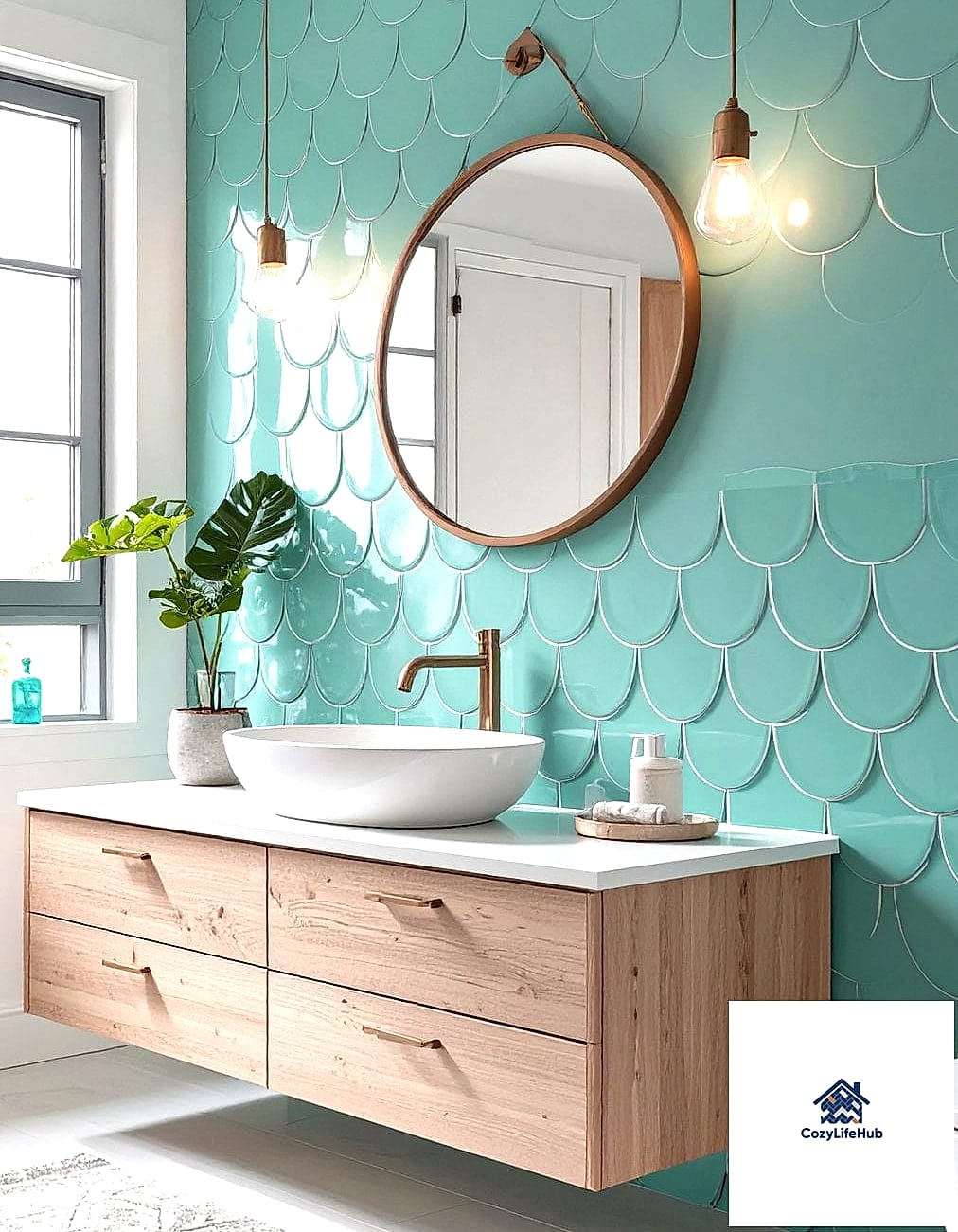 Scalloped Edge Tile Trim