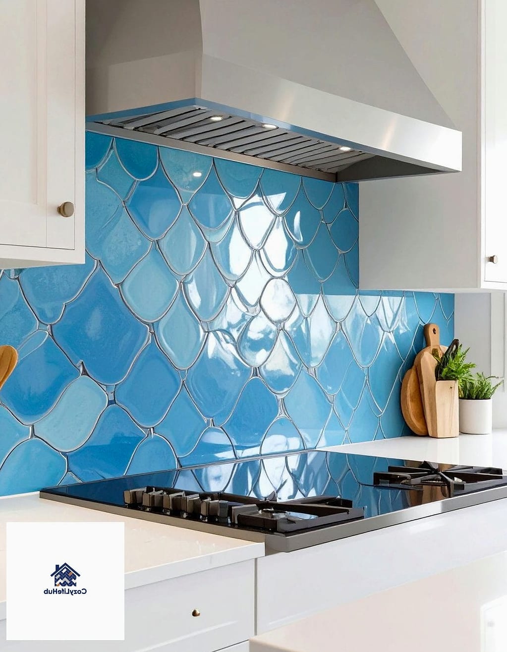 Scalloped Fish Scale Tile
