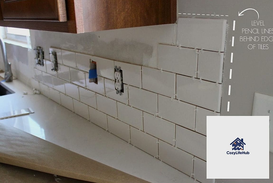 Subway Tile with Dark Grout