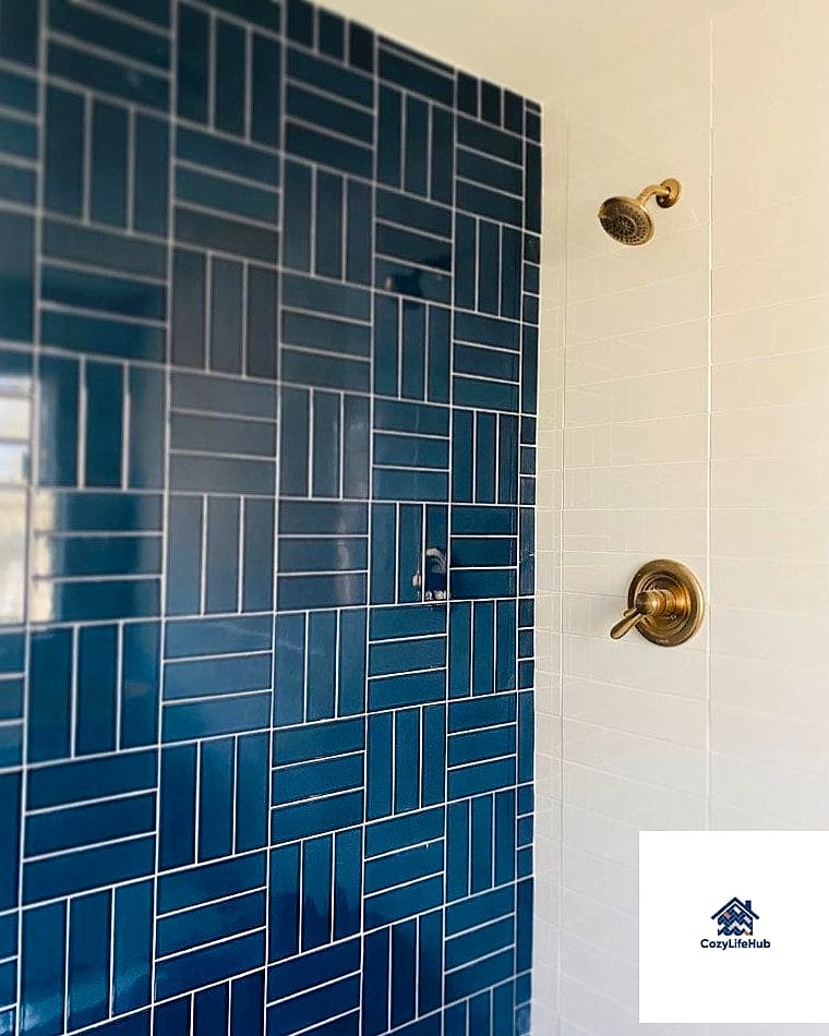 17 Subway Tile Ideas You'll Want to Save Right Now 11 Subway Tile in a Basketweave Pattern