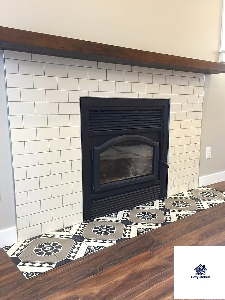17 Subway Tile Ideas You'll Want to Save Right Now 13 Subway Tile Fireplace Surround