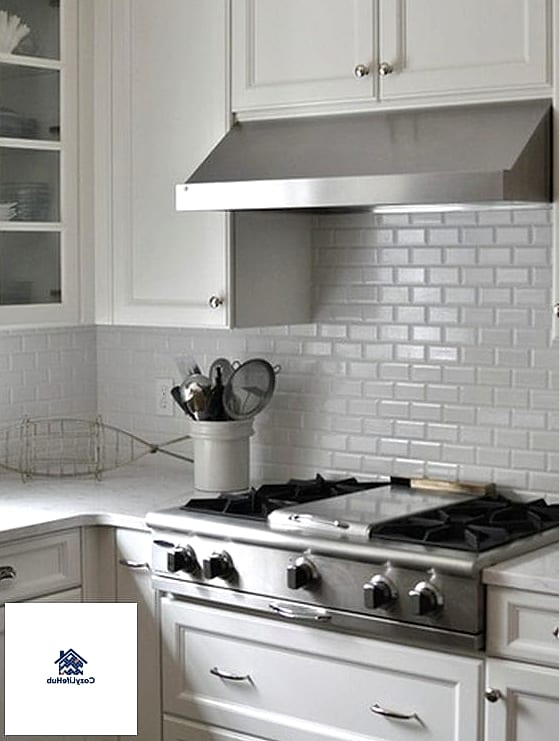 23 Backsplash Ideas for White Cabinets Ideas That Will Transform Your Space 3 Subway Tile with Dark Grout