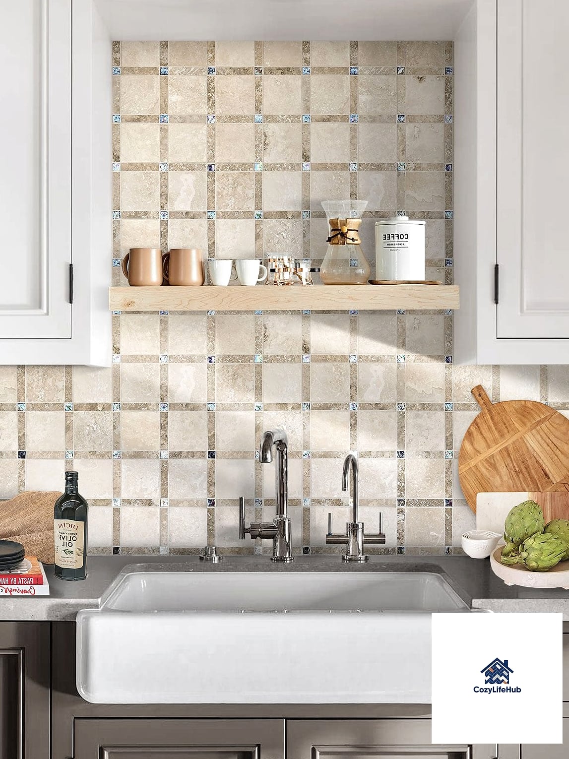 Teardrop Tile in a Warm Terracotta Shade