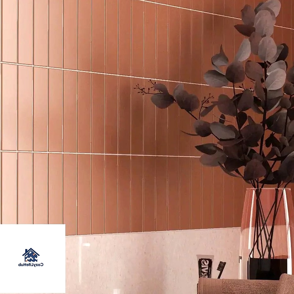 21 Vertical Subway Tile Ideas for Every Home Style and Budget 17 Terracotta Vertical Subway Tile