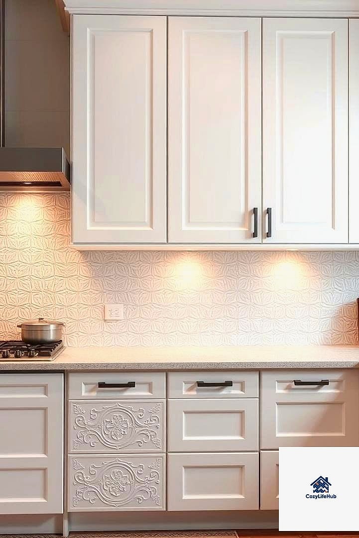 Textured Ceramic or Handmade-Look Tile for Warmth