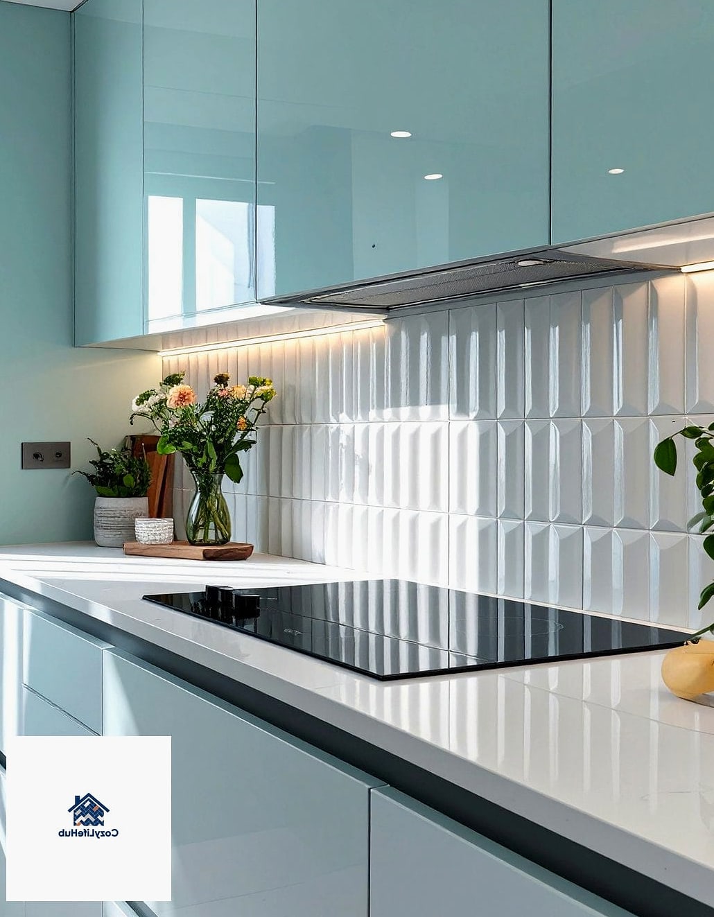 Textured Fluted Tile Panel