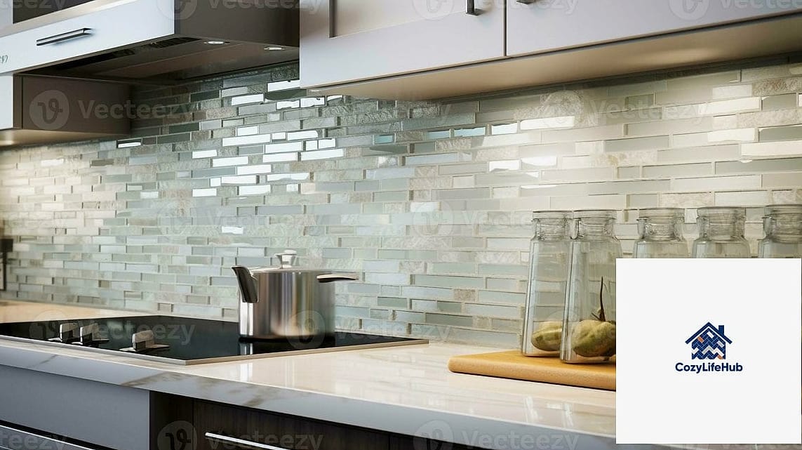 Textured 3D Glass Tile