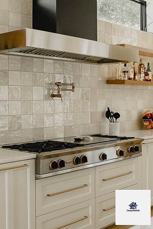 30 Backsplash for Modern Cabinets Ideas to Inspire Your Next Renovation 17 Textured Zellige in Warm Terracotta