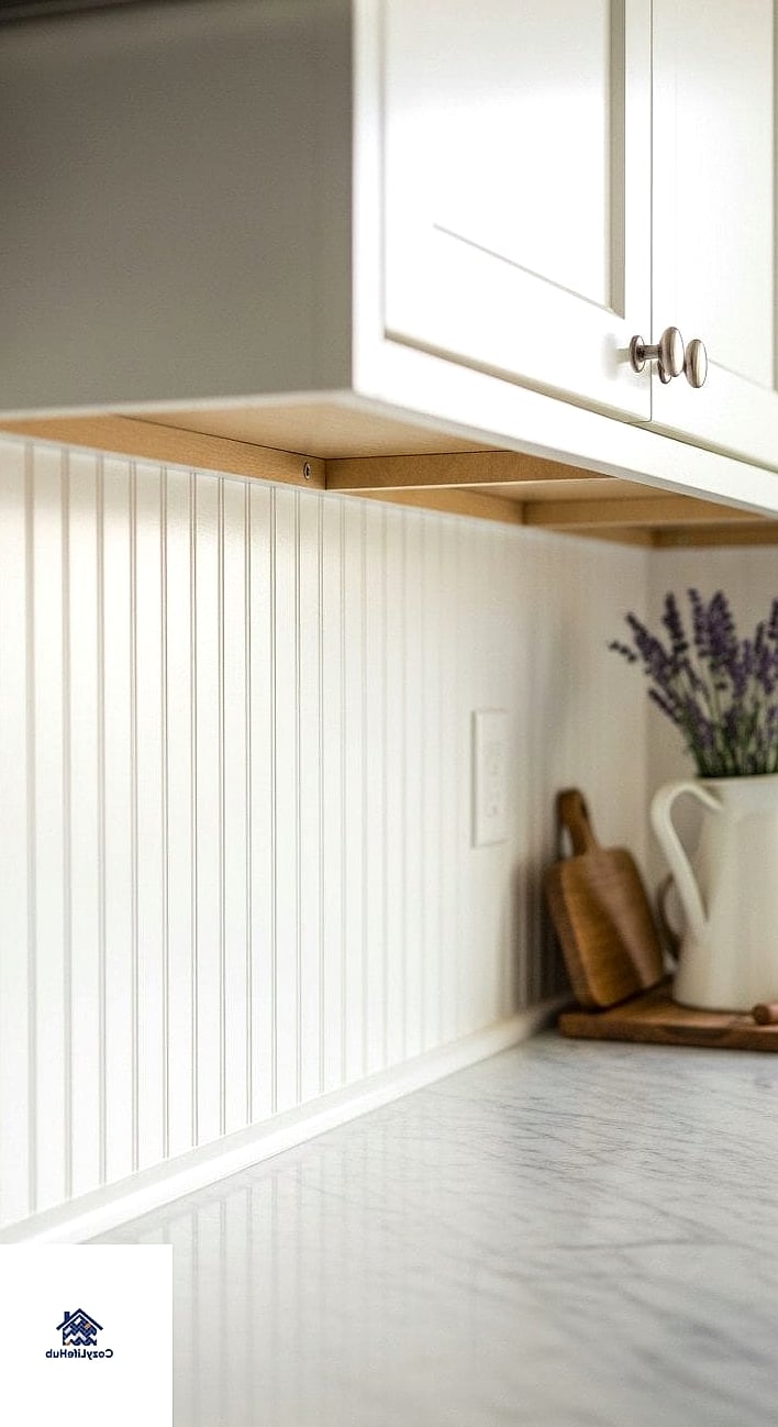 Two-Tone Beadboard and Cabinet Combo