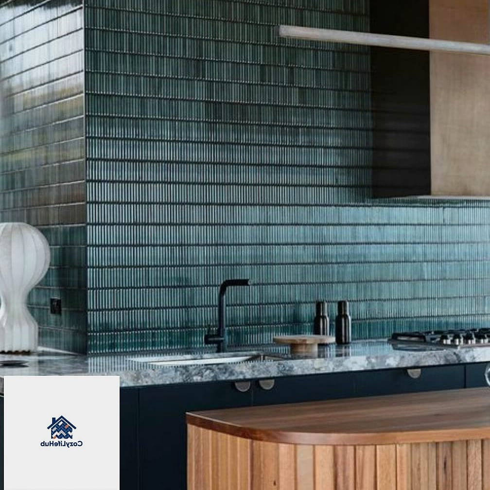 19 Kit Kat Tile Ideas for Every Home Style and Budget 8 Two-Tone Kit Kat Tile Wall
