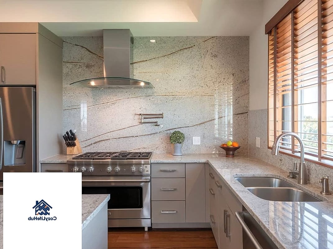25 Backsplash for Granite Countertops Ideas That Will Change How You See Your Home 22 Two-Tone Backsplash Design