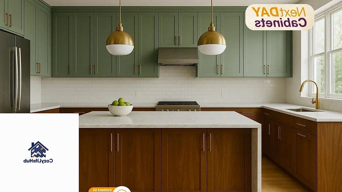 17 Inexpensive Kitchen Ideas Trending on Pinterest This Year 12 Two-Tone Cabinet Colors