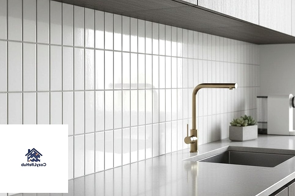 21 Vertical Subway Tile Ideas for Every Home Style and Budget 7 Two-Tone Vertical Subway Tile
