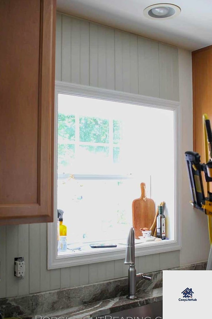 Vertical Beadboard Installation