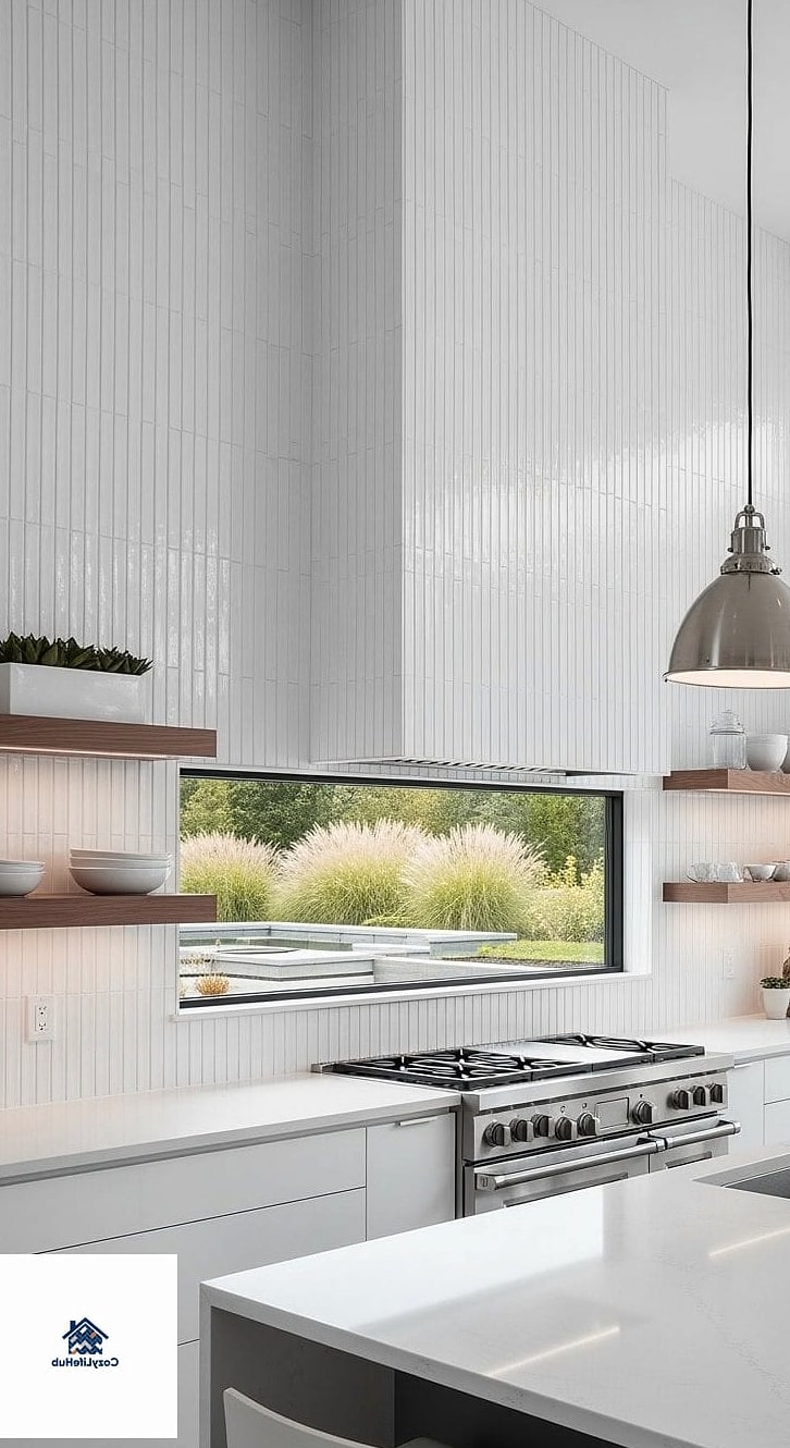 Vertical Stack Subway Tile