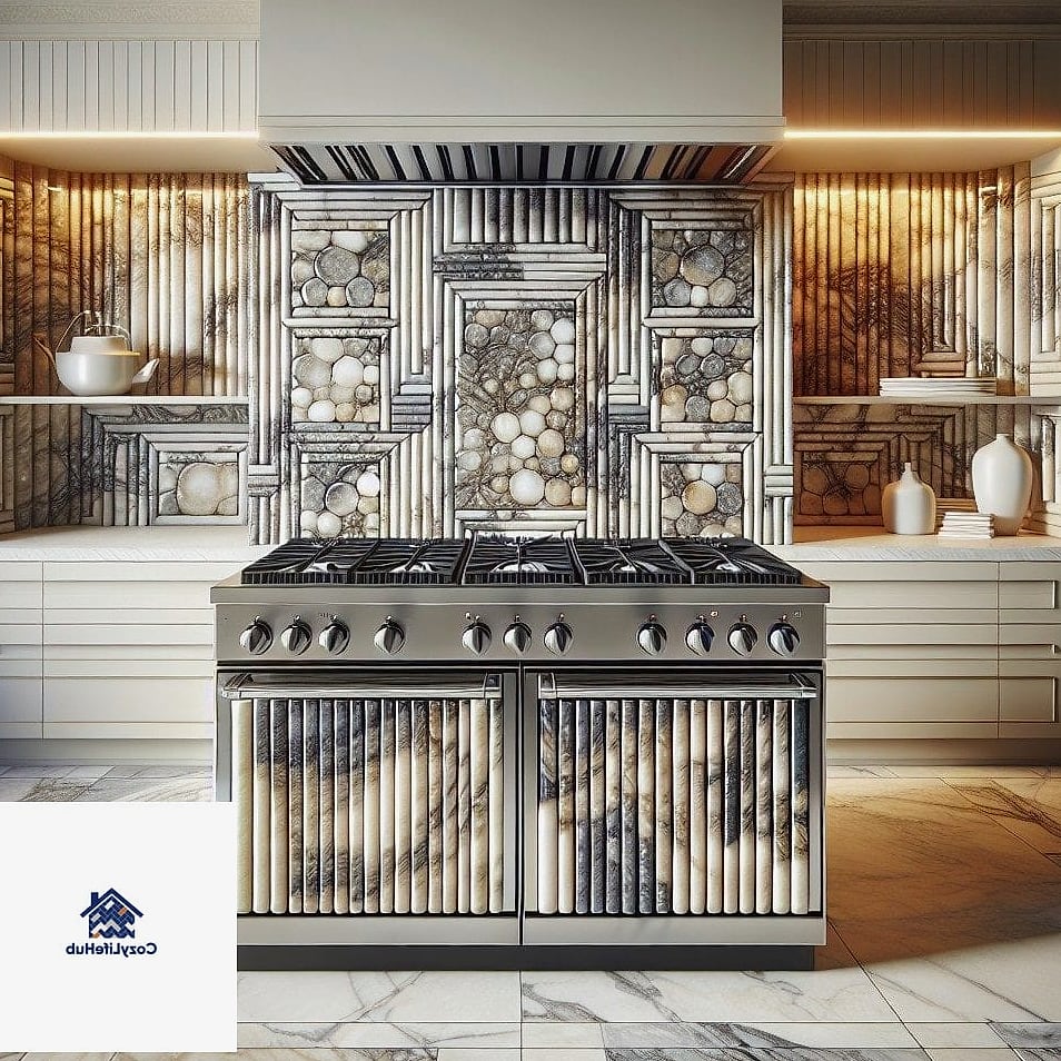 Vertical Stack Marble Tile