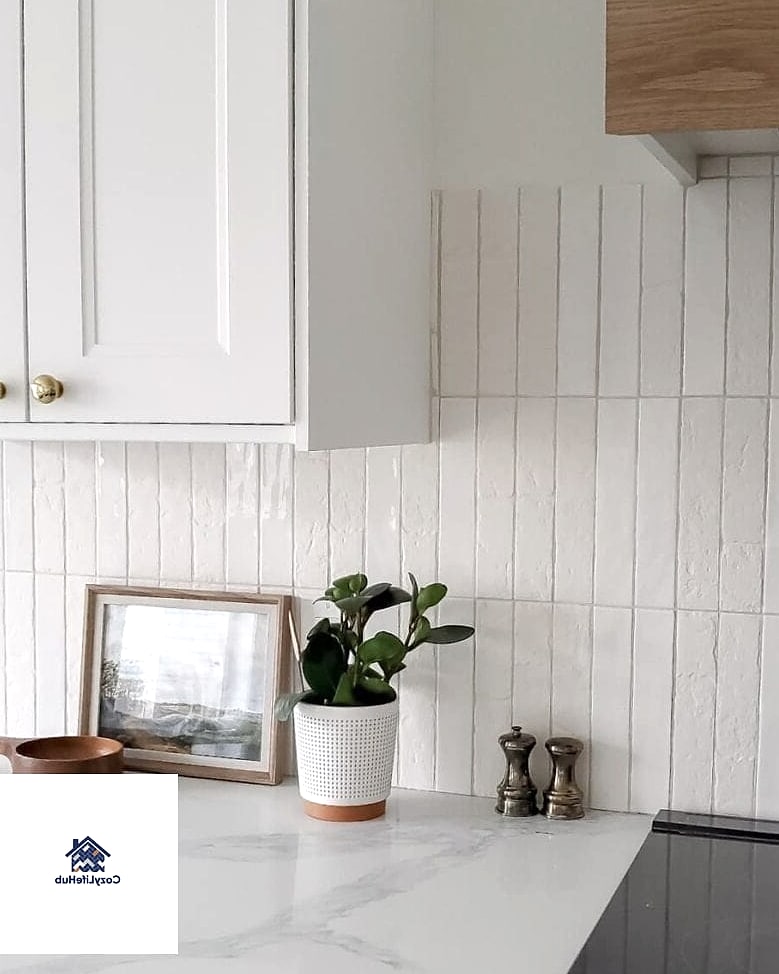 Vertical Stacked Subway Tile