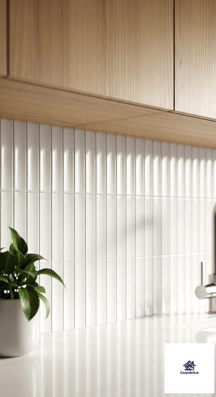 Vertical Stacked Subway Tile