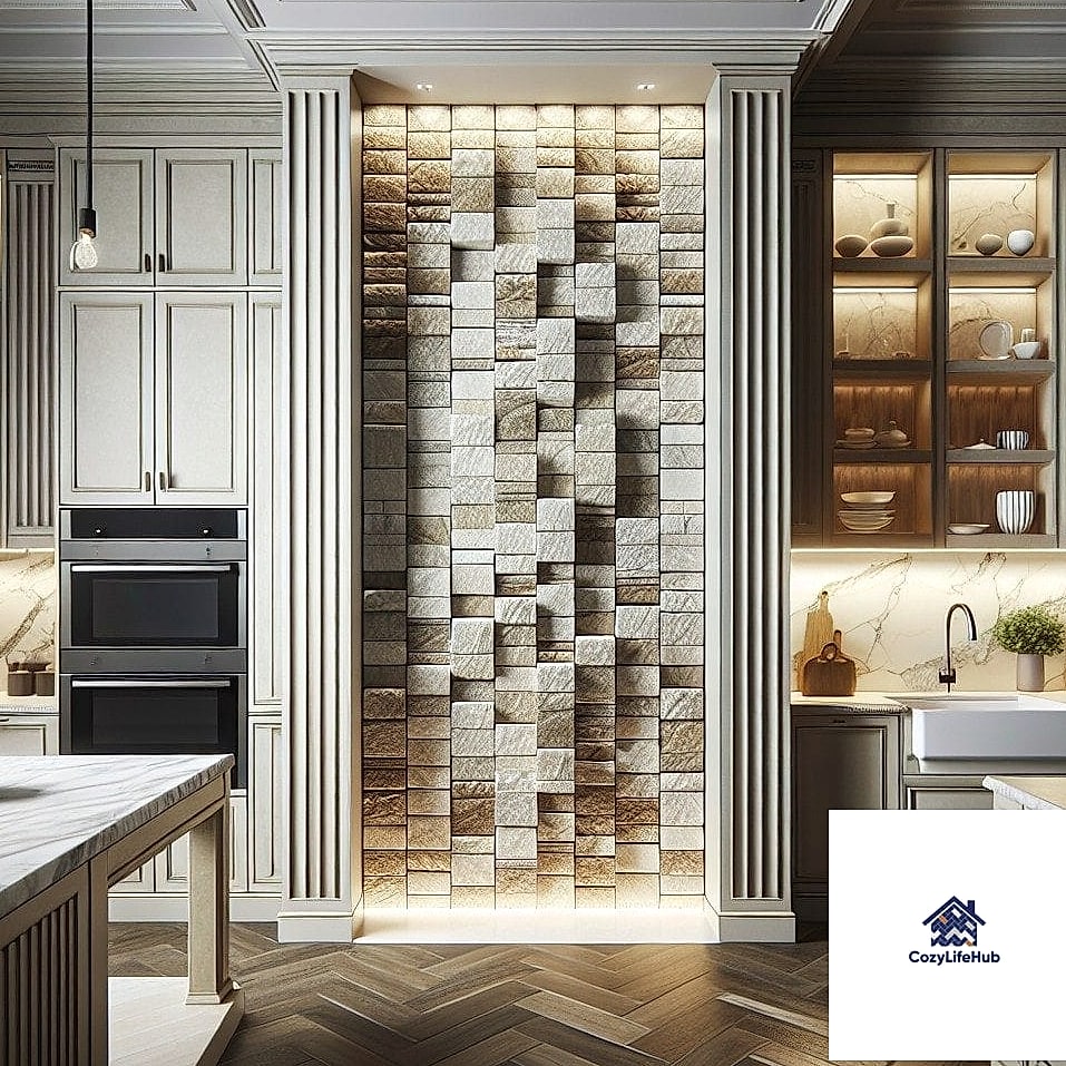 Vertical Stacked Subway Tile