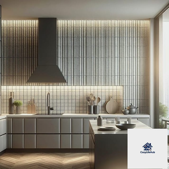 Vertical Stacked Subway Tile