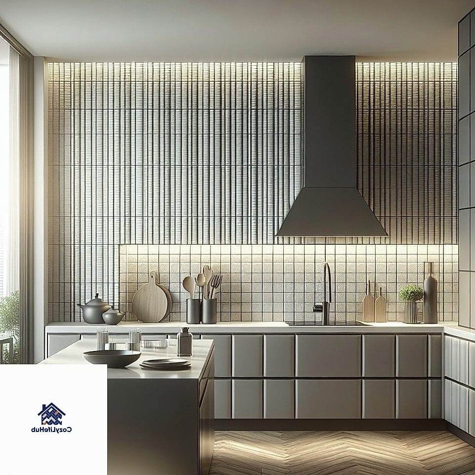 Vertical Stacked Subway Tile