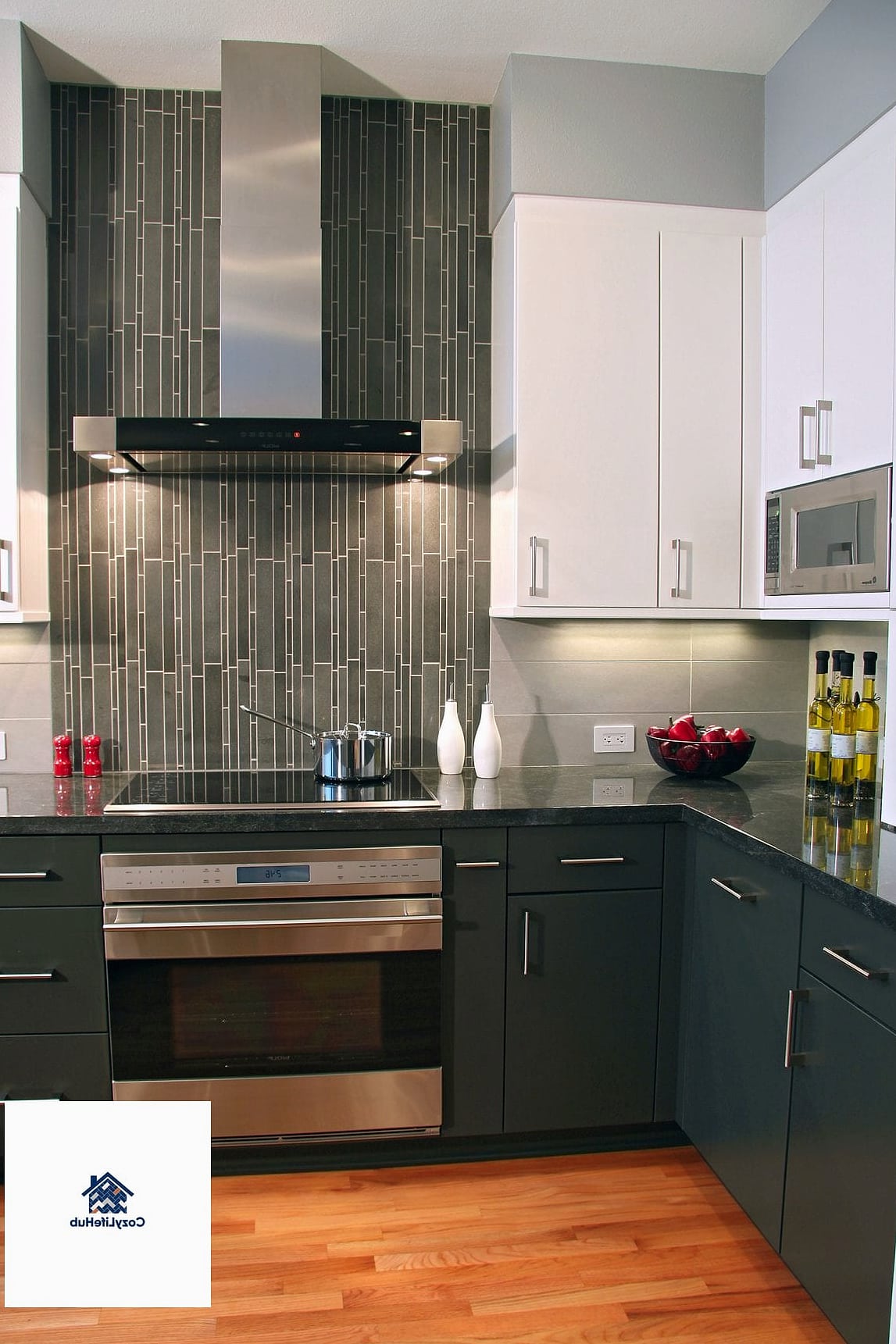 30 Backsplash for Modern Cabinets Ideas to Inspire Your Next Renovation 4 Vertical Stacked Subway Tile
