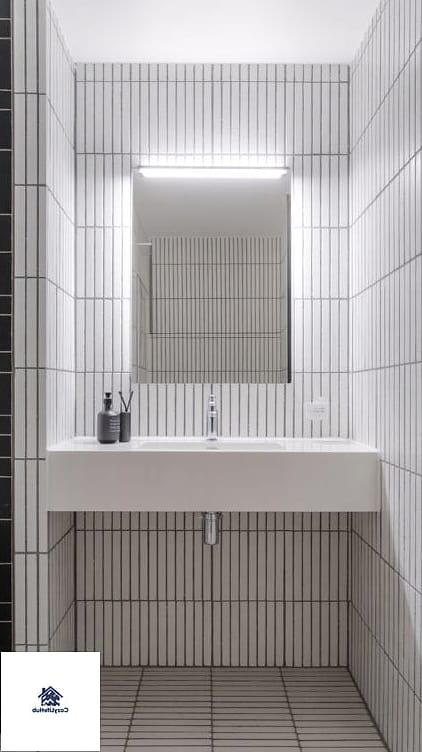 Vertical Stacked Subway Tile