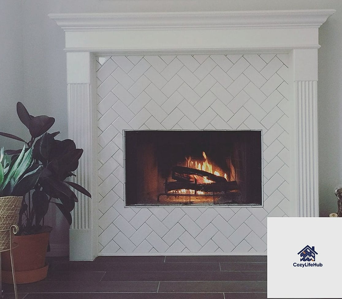 21 Vertical Subway Tile Ideas for Every Home Style and Budget 16 Vertical Subway Tile Fireplace Surround