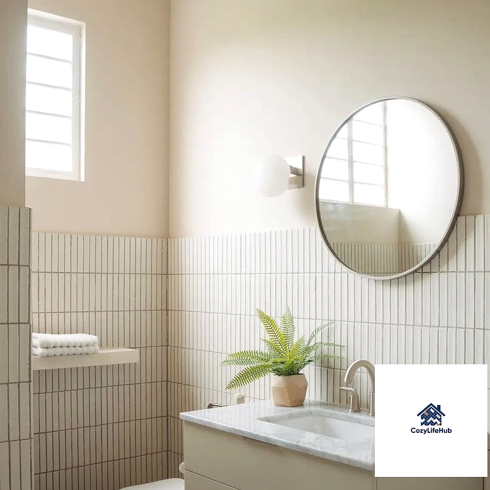 21 Vertical Subway Tile Ideas for Every Home Style and Budget 20 Vertical Subway Tile Half-Wall Wainscoting