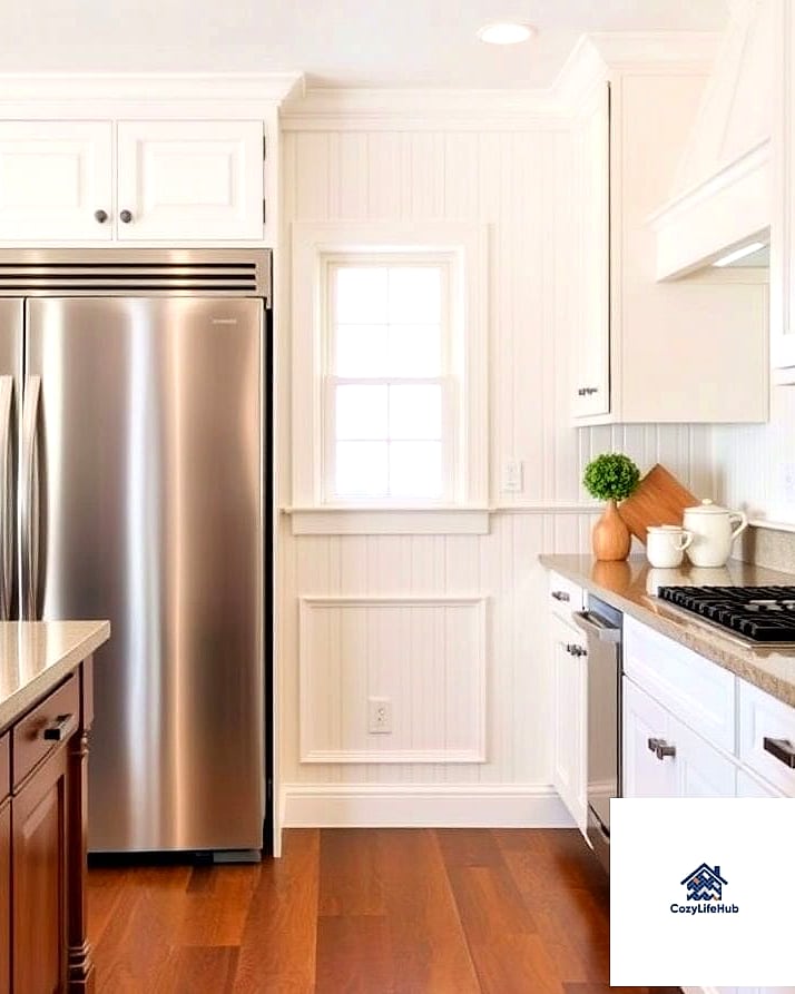 18 Traditional Kitchen Ideas Worth Stealing From Interior Designers 17 Wainscoting or Paneled Walls